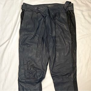 Helmut Lang Leather Pants